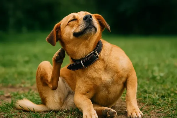 What to do if your dog's collar itches