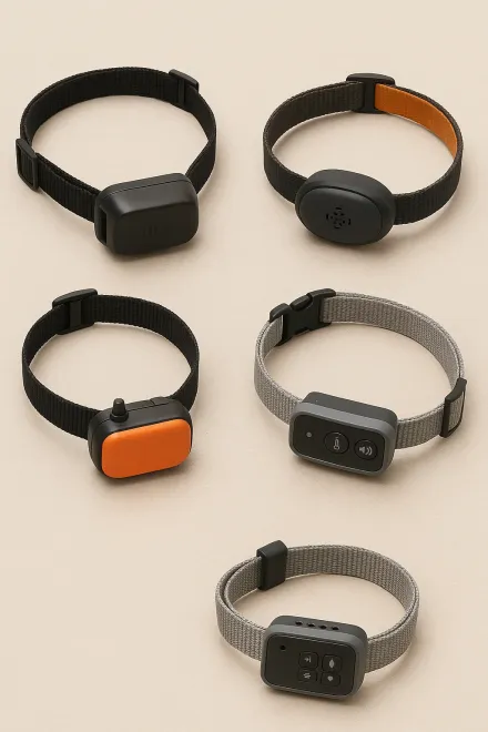 Tipos de collares de adiestramiento sin descarga eléctrica para perros