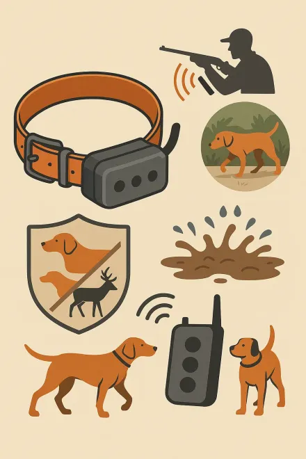 Vorteile eines Trainingshalsbands für Jagdhunde