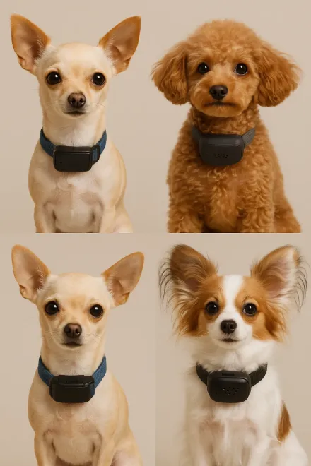 Types of small dog anti-bark collars