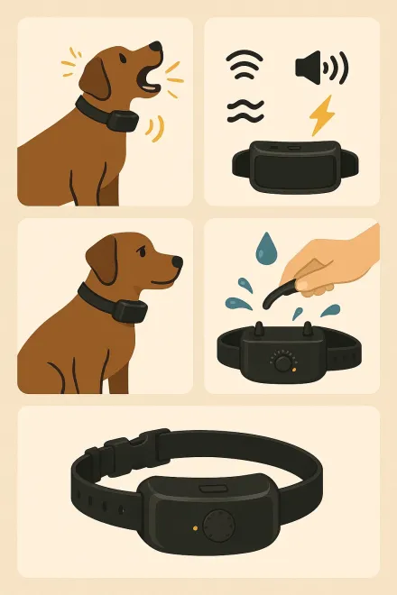 Advantages of the electric shock anti-bark collar