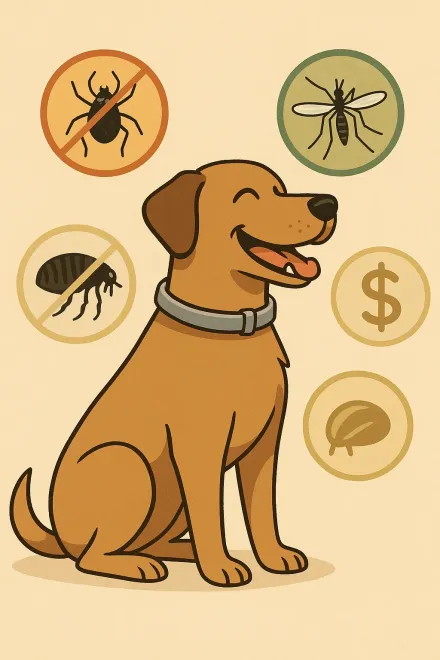 Benefits of using a dog parasite collar