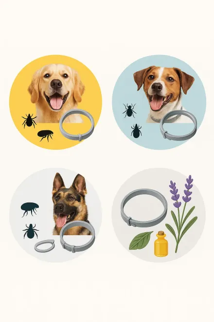 Comparison of the best flea and tick collars for dogs