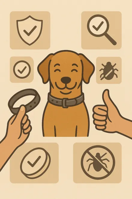 Cómo elegir el mejor collar antiparasitario