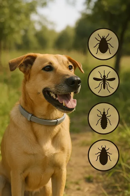 Ventajas de usar collares antiparasitarios