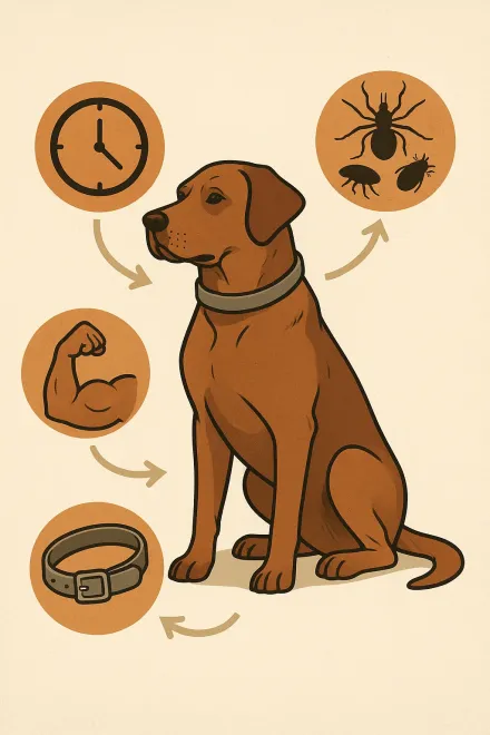 Benefits of flea and tick collars for large dogs