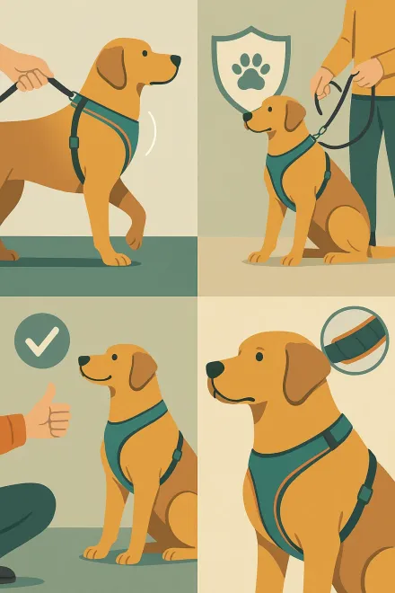 Benefits of no-pull collars for large dogs