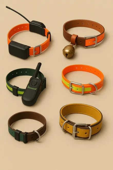 Types of hunting collars by use