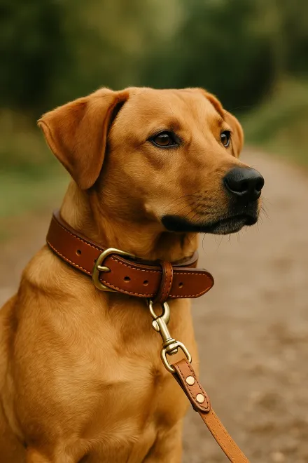 Benefits of leather dog collars