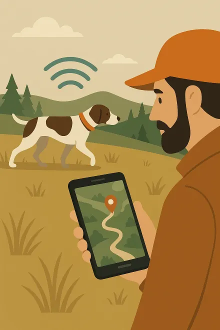 How GPS dog collars for hunting work