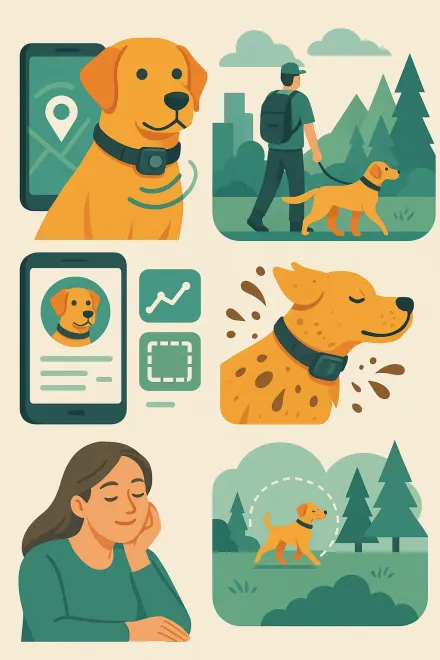 Benefits of a dog tracking collar