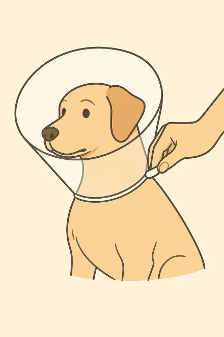 How to choose the right size of Elizabethan collar