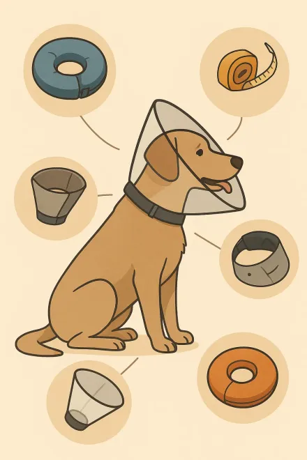 Consejos para elegir un collar isabelino cómodo