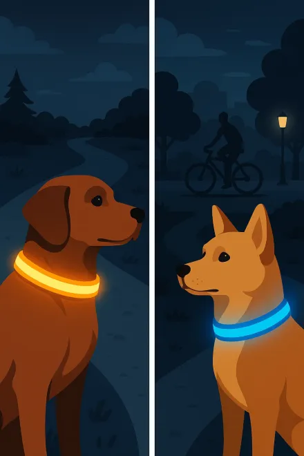 Benefits of using LED collars for dogs