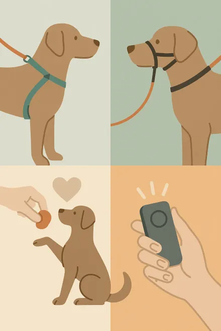 Safe alternatives to prong collars for dogs