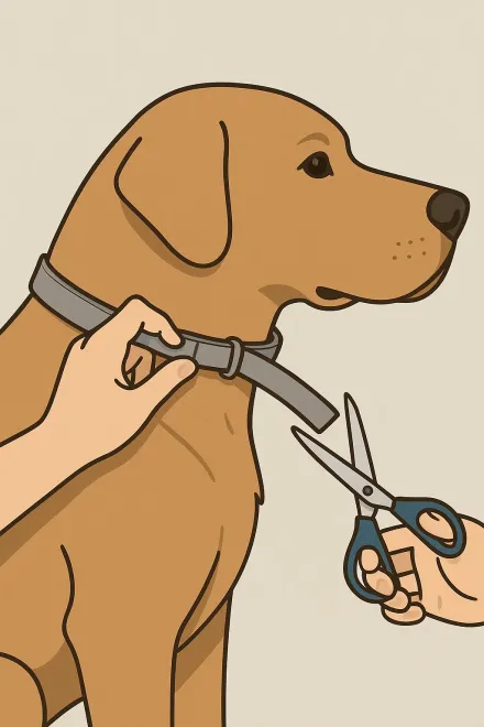 How to fit the Seresto collar for large dogs