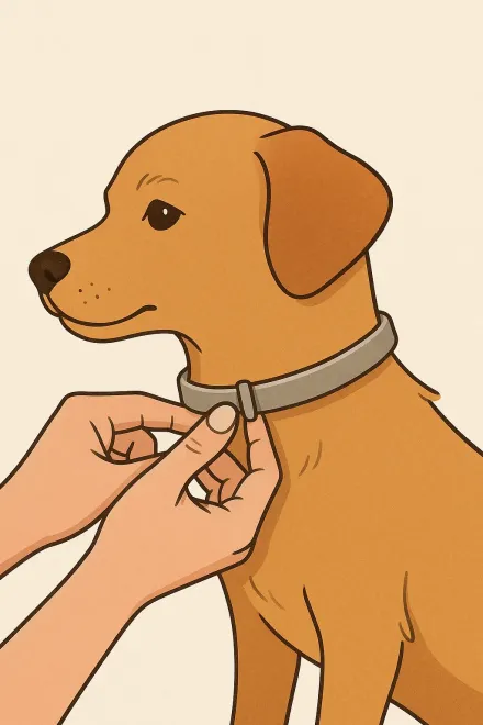 How to put on the Seresto collar for small dogs