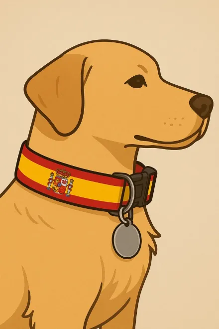 Ventajas del collar con la bandera de España