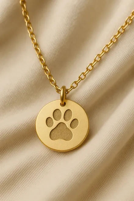 Benefits of a personalized dog paw necklace