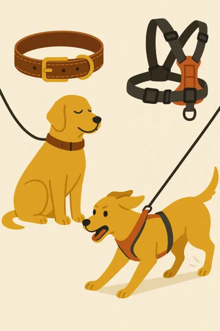Dog collar vs harness: which is better?